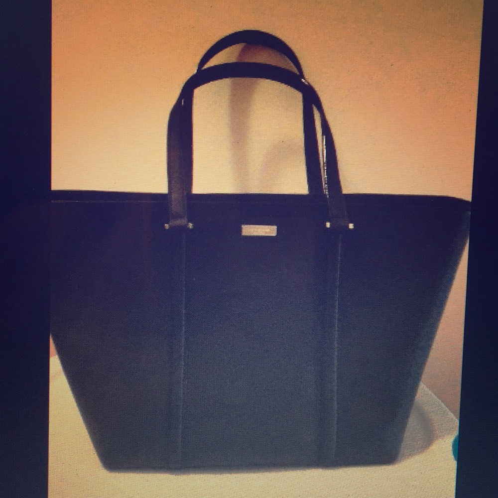 Kate spade Dally shopper tote purse black leather
